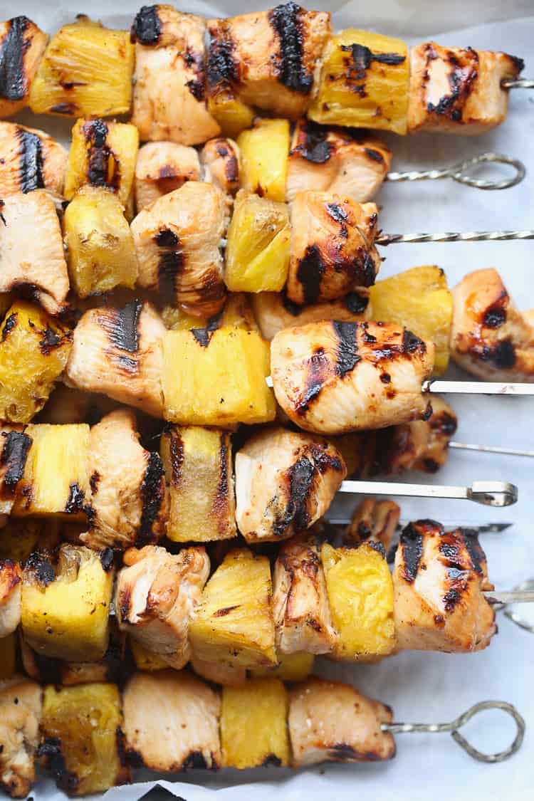 Chicken and 2024 pineapple kabobs