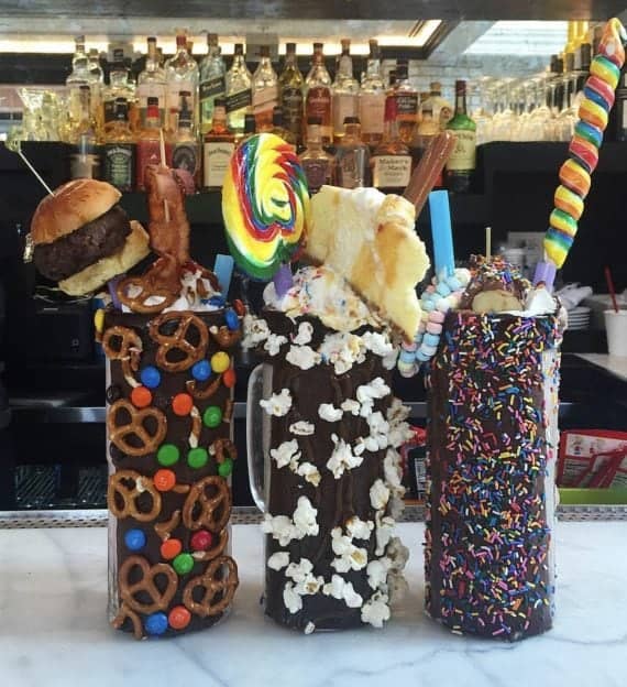 Crazy Milkshakes at Sugar Factory NYC