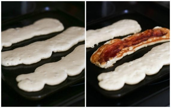 Bacon Pancake Dippers