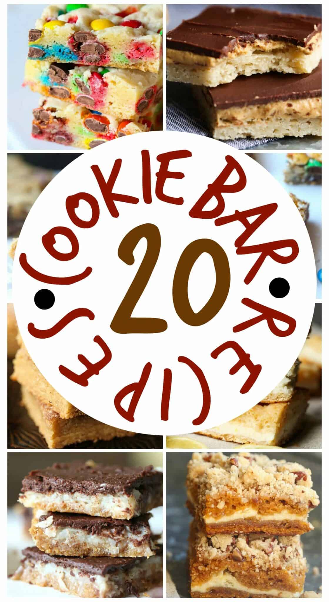 20 Easy and Delicious Cookie Bar Recipes | School Lunchbox Snacks