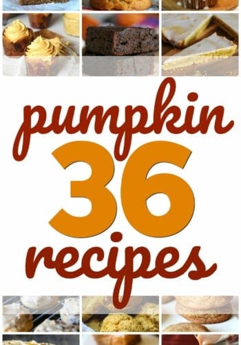 36 Pumpkin Recipes