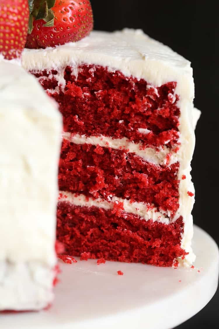 The Best Homemade Red Velvet Cake