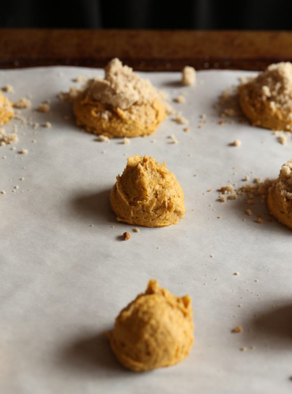 Pumpkin Crumb Cake Cookies