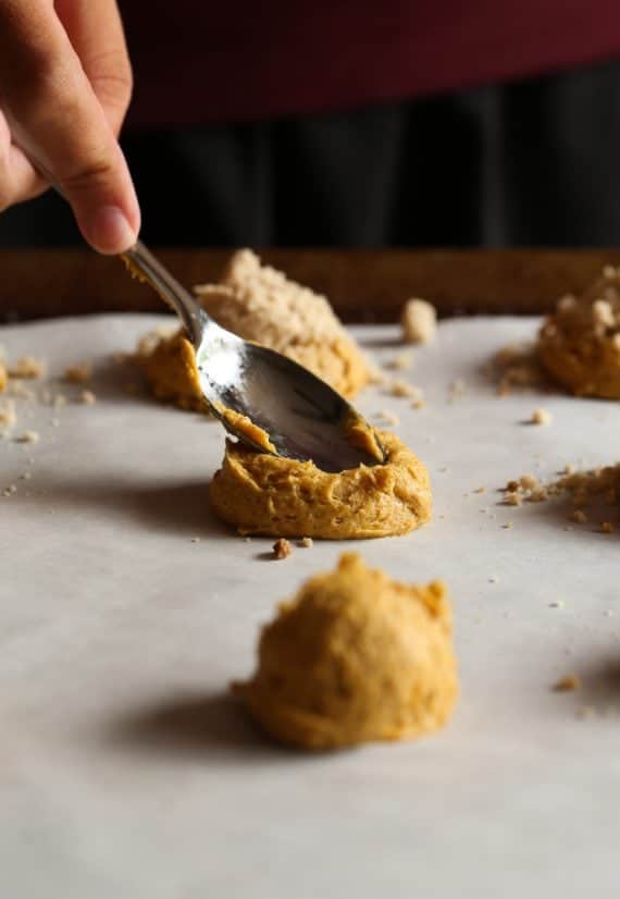 Pumpkin Crumb Cake Cookies