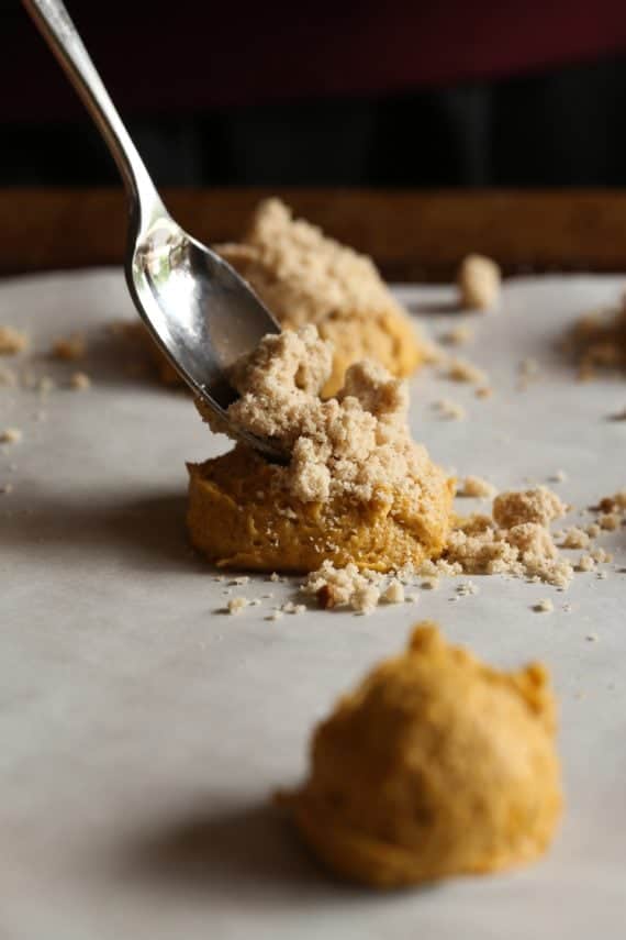 Pumpkin Crumb Cake Cookies