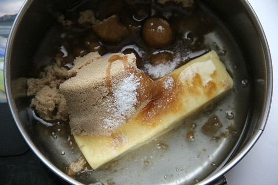 Image of Caramel Being Made on the Stove