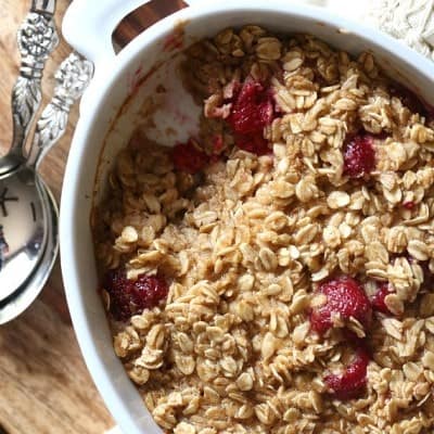 Baked Raspberry Oatmeal