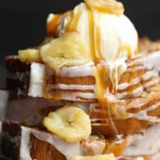 Bananas Foster Banana Bread