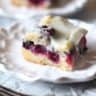 Glazed Berry Sugar Cookie Bars - Cookies and Cups