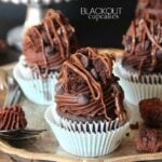 Image of Decadent Blackout Cupcakes