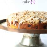 Blueberry Muffin Cake - Seasons and Suppers