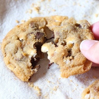 Dirty S'mores Cookies