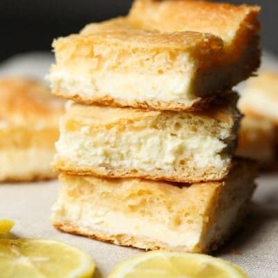 Lemon Cream Cheese Bars Recipe