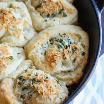 Parmesan Garlic Biscuit Rolls