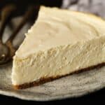 The Perfect Cheesecake Recipe...creamy, simple and PERFECT!