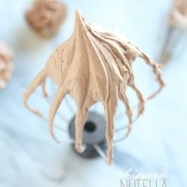 Whipped Nutella Frosting
