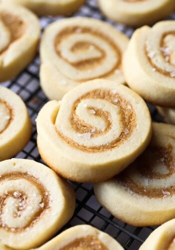 Image of Salted Caramel Pinwheel Cookies