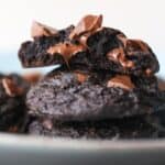 Image of a Pile of Double Chocolate Mocha Cookies