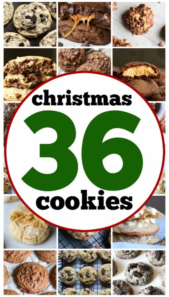 36 Christmas Cookies
