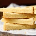 Image of 3 Ingredient Shortbread Cookies, Stacked