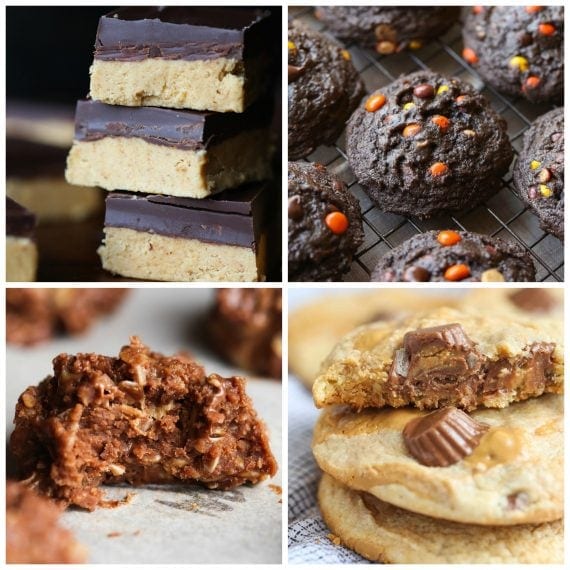 20 Amazing Peanut Butter Dessert Recipes Cookies & Cups