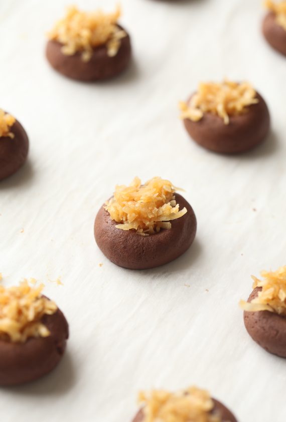 Chocolate Caramel Cookies