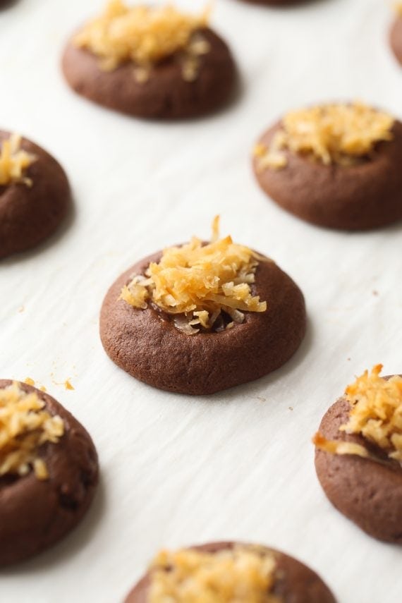 Chocolate Caramel Cookies