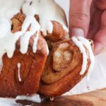 Image of Pull Apart Cinnamon Roll Bread with Cream Cheese Icing