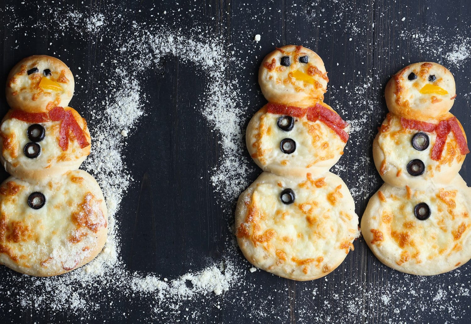 Mini Loaf Pan with Towel Set - Evening Snowman