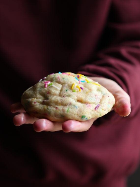 Half Pound Sprinkle Cookies