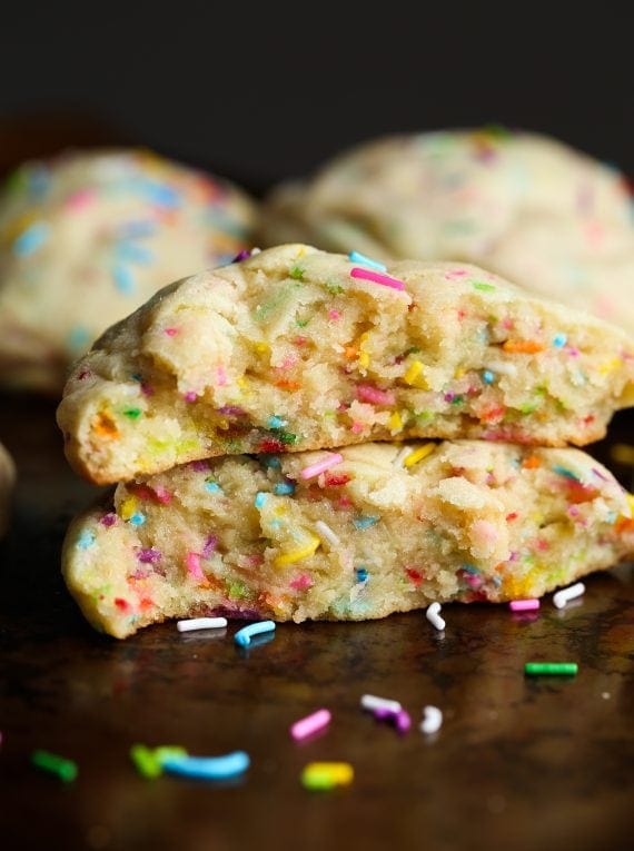 Half Pound Sprinkle Cookies