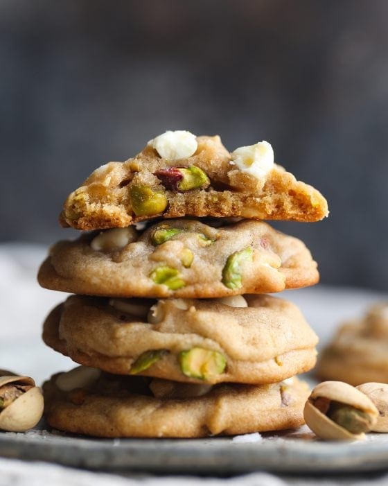 Salted Honey Pistachio Cookies | Easy Homemade Cookies Recipe