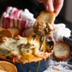 Cheesy Sausage Tuscan Dip