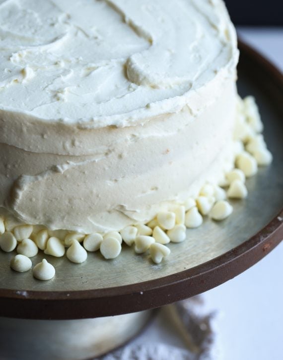 DELICIOUS White Chocolate Cake