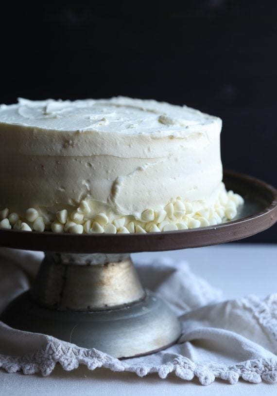 DELICIOUS White Chocolate Cake