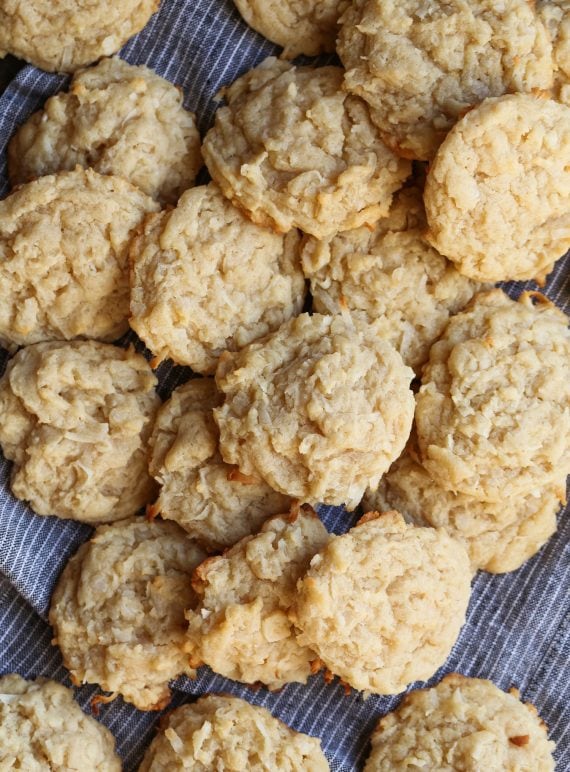 Coconut Cream Cheese Cookies