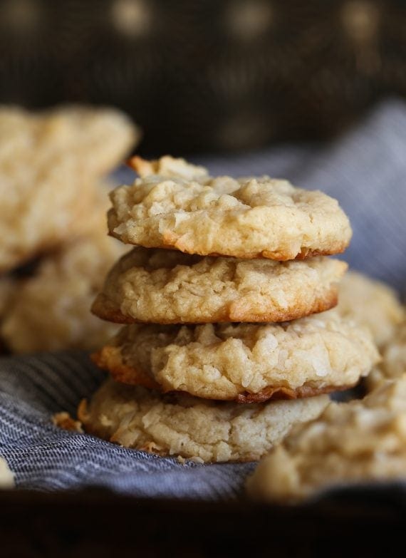 Coconut Cream Cheese Cookies