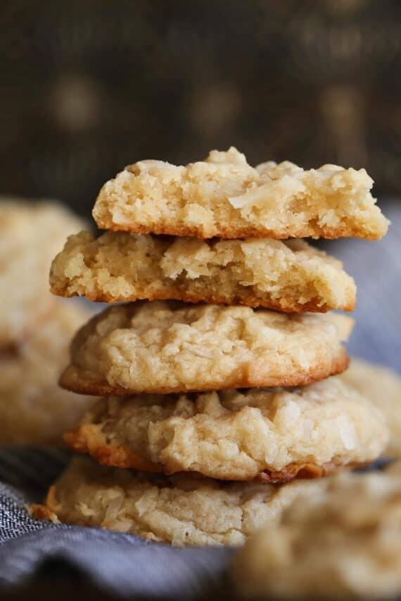 Coconut Cream Cheese Cookies