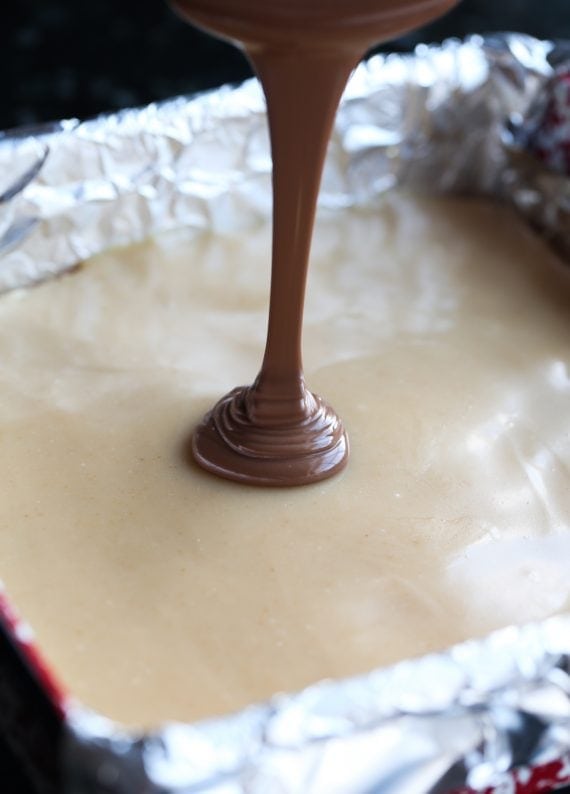 Chocolate Caramel Shortbread Bars - HOMEMADE TWIX