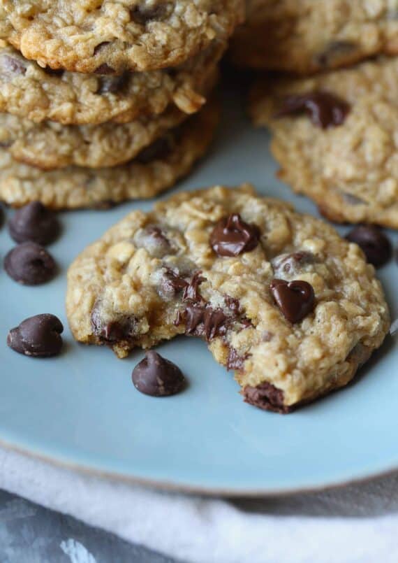 Malted Oatmeal Chocolate Chip Cookie | Oatmeal Cookie Recipe