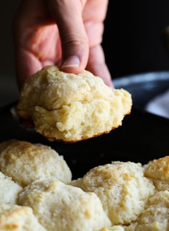 The Best Skillet Biscuits
