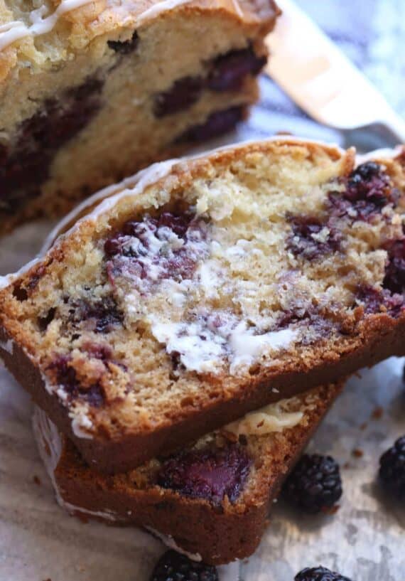 Sweet Blackberry Quick Bread Recipe | Breakfast Ideas