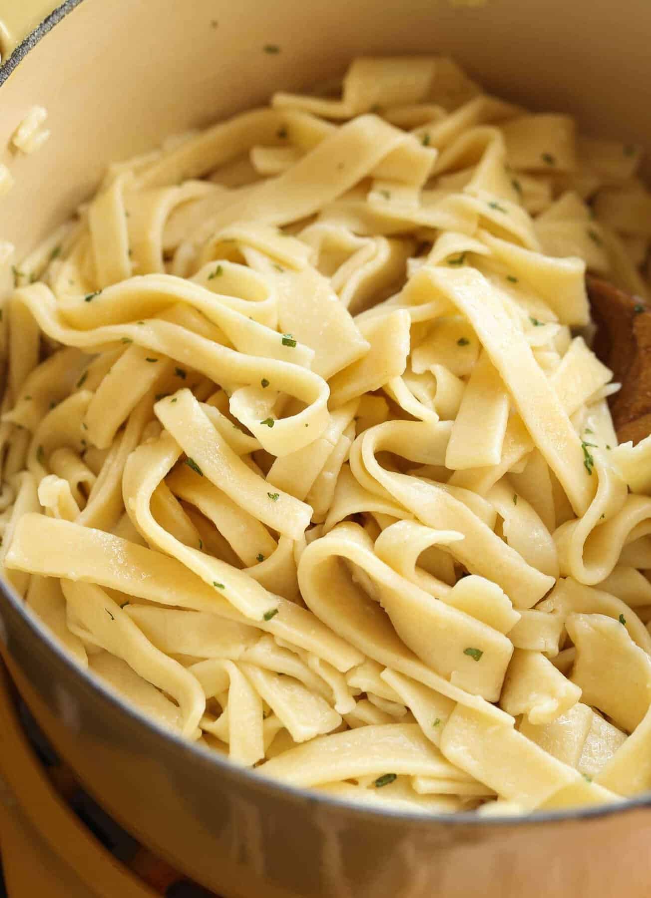 Recipe with Easy-to-Follow Steps Delicious Homemade Pasta Noodle A ...