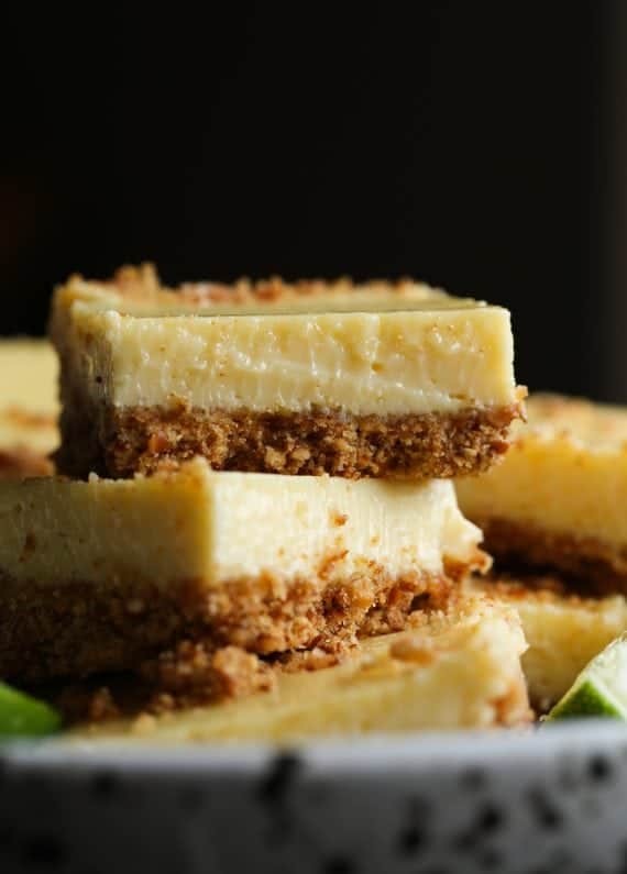 Pretzel Crusted Key Lime Bars