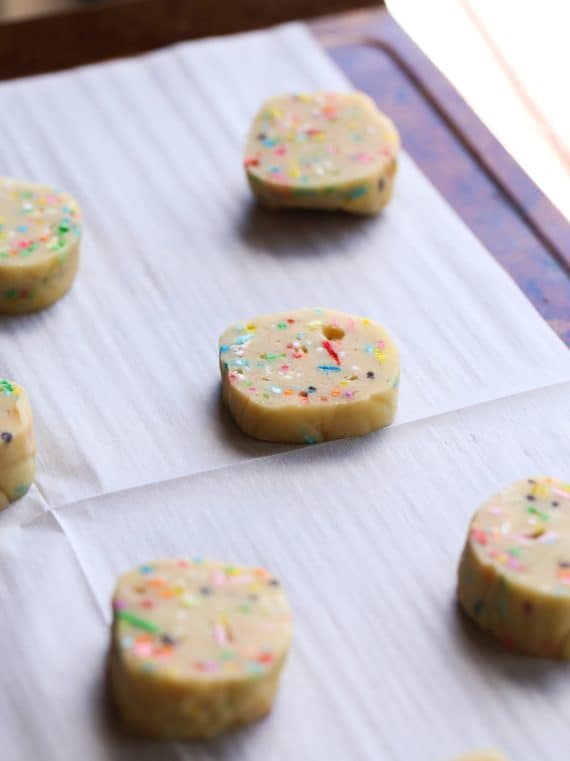 Refrigerator Sprinkle Cookies