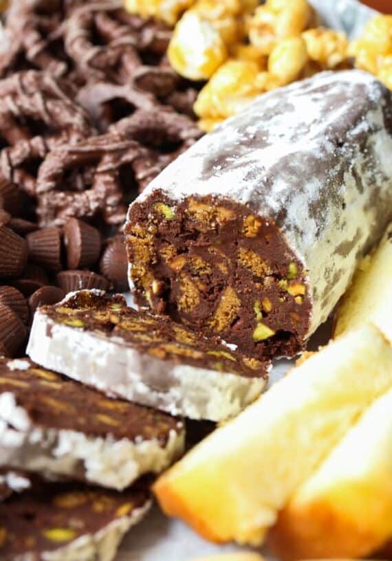 Dessert Charcuterie Chocolate Salami Dessert Recipe Perfect For Parties 