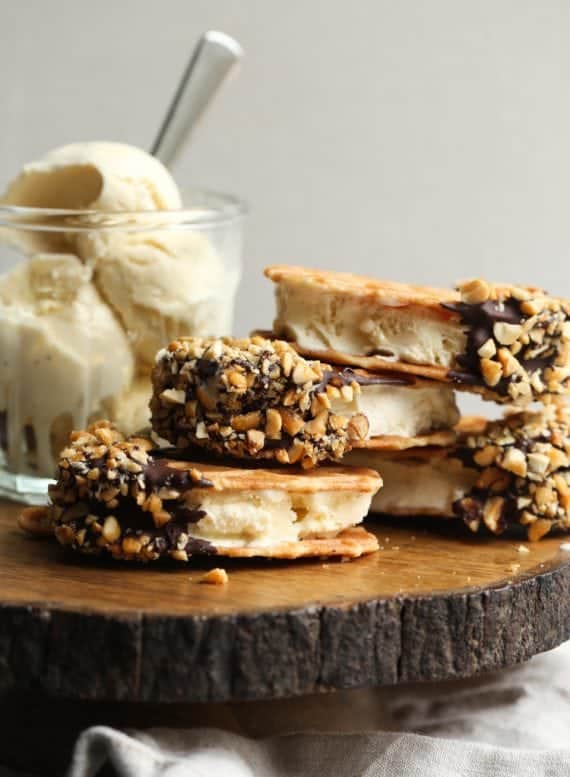 Drumstick Ice Cream Sandwiches