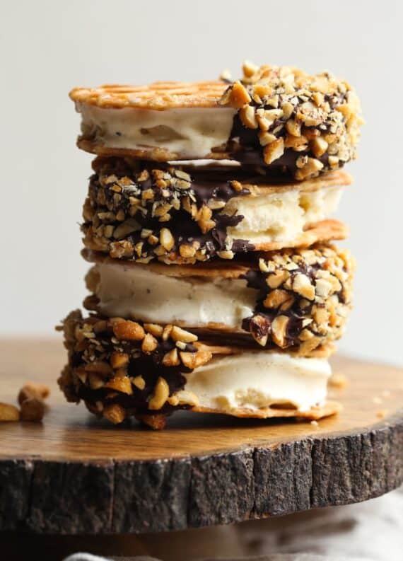 Drumstick Ice Cream Sandwiches