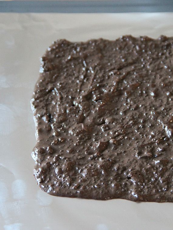 Image of Chocolate Oreo Cookie Layer on a Baking Sheet
