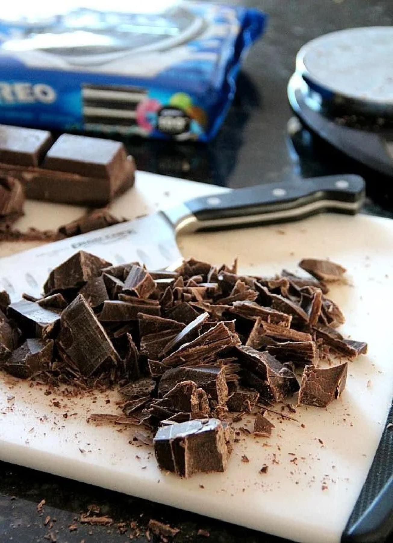 Chopped Chocolate